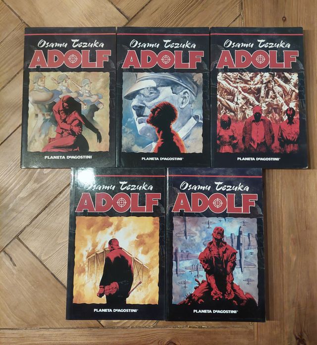 Coleção ADOLF (Osamu Tezuka) (5 volumes)