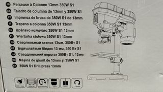 Taladro de columna nuevo.