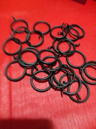 Anilla cortina metal