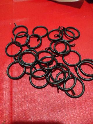 Anilla cortina metal