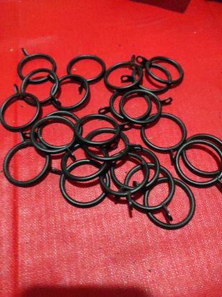 Anilla cortina metal