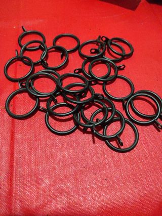 Anilla cortina metal