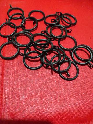 Anilla cortina metal
