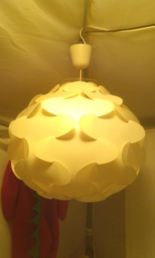 Lote lamparas techo pie y mesa Ikea