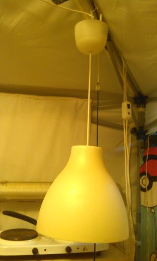 Lote lamparas techo pie y mesa Ikea