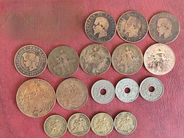 Colección monedas Francia