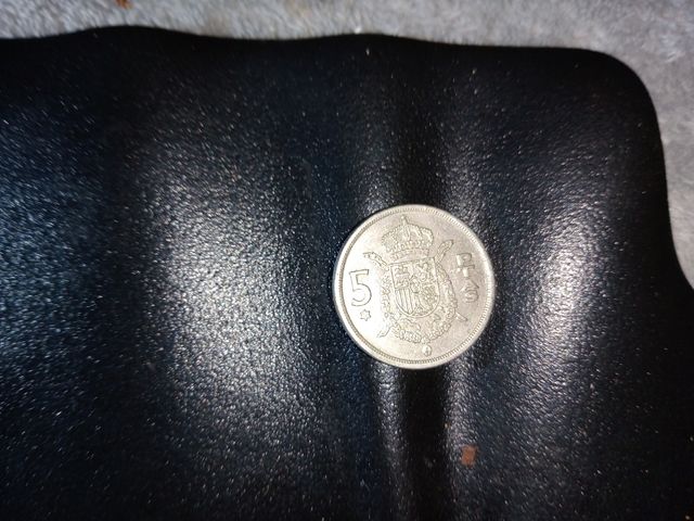 Moneda 5pesetas del75