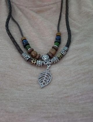 Collana unisex a lunghezza regolabile 