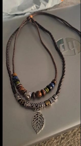 Collana unisex a lunghezza regolabile 