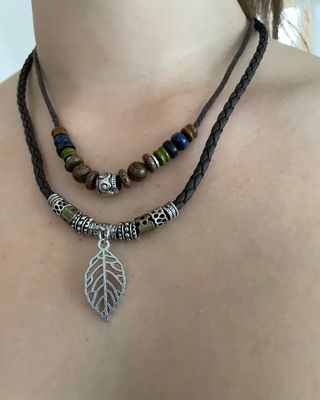 Collana unisex a lunghezza regolabile 