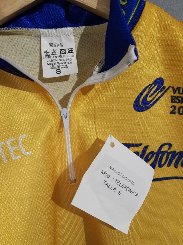 Maillot Lider La Vuelta 2002