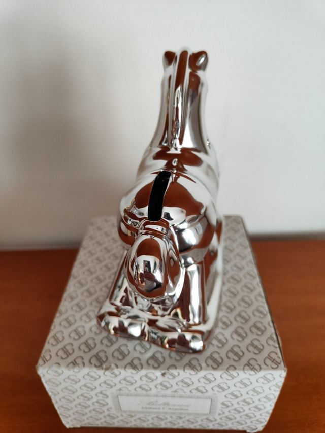 beltrami cavalluccio Salvadanaio argento 