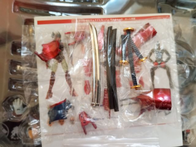 Action figures i 5 samurai