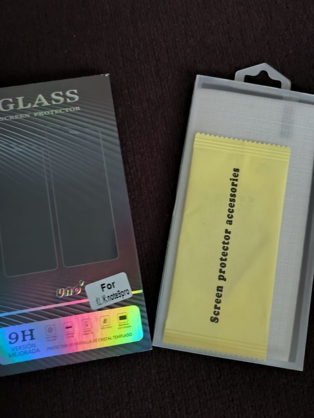 Protector de pantalla Note 9 pro