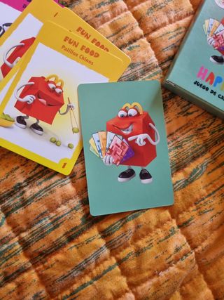 Carte gioco Mcdonald's
