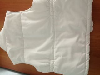 Gilet imbottito bianco