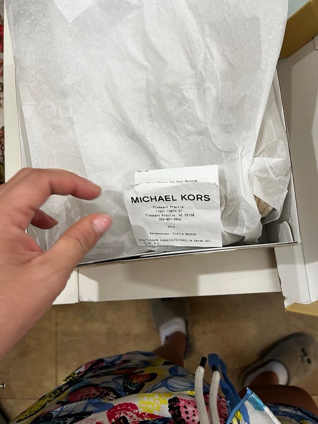 Sandalias de cuña Michael Kors nuevas