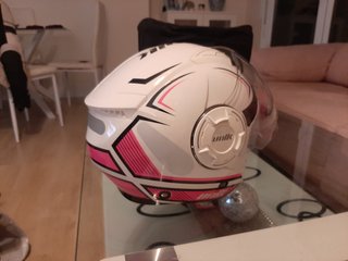 CASCO UNIK ROSA TS Y CASCO INTEGRAL TM