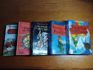 Libros Gerónimo Stilton 
(Se venden por separado)
