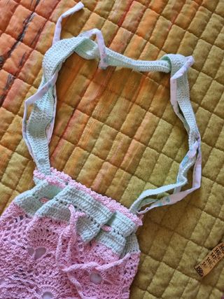 Zainetto uncinetto secchiello