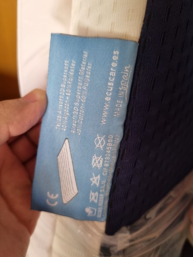 Colchon minicuna Ecuskids 75x42 NUEVO 