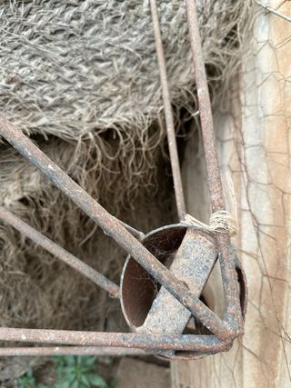 Estructura cuadrada sombrilla