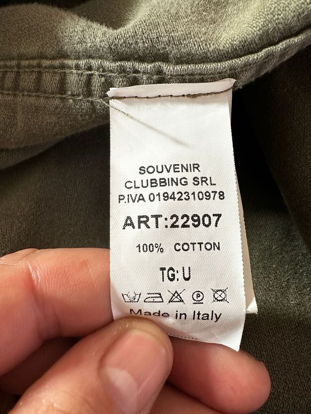 Giacca camicia souvenir unisex