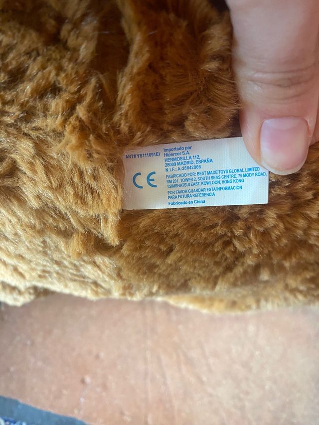 Oso de peluche grande