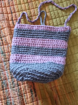 Borsa secchiello handmade