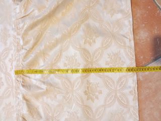Copriletto matrimoniale vintage  damascato