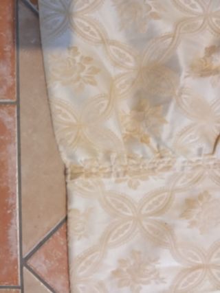 Copriletto matrimoniale vintage  damascato
