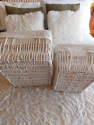 Cestas de mimbre