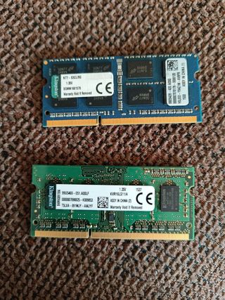 Memoria RAM  8GB DDR3-1600