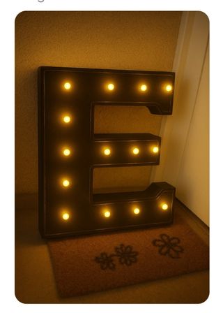 grandes letras metálicas aluminio