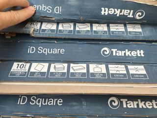 Suelo vinilico Tarkett id Square Patine Grey 10 m2