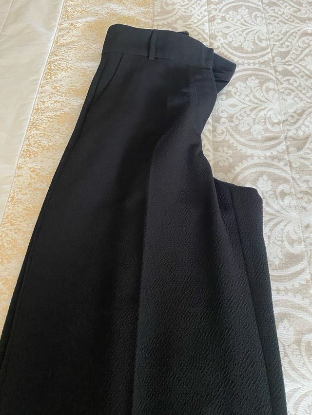 Pantalòn palazzo negro para mujer Pedro del Hierro