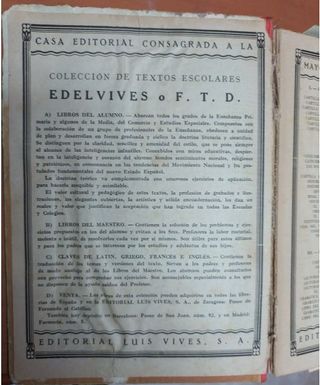 HISTORIA UNIVERSAL EDELVIVES LUIS VIVES 1950