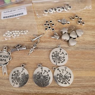 Material bisutería, abalorios, acero