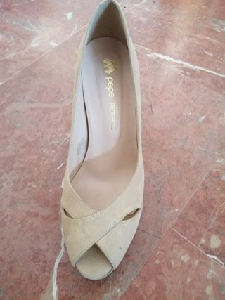 Zapatos tipo Sandalias tacón 