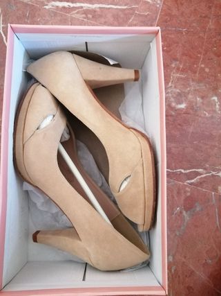 Zapatos tipo Sandalias tacón 
