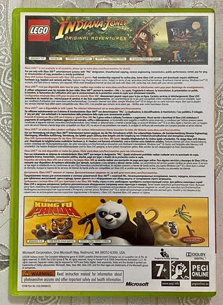 Lego Indiana Jones, Kung Fu Panda XBOX 360