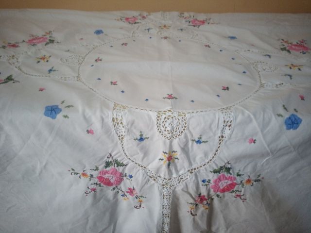 Tovaglia rotonda vintage