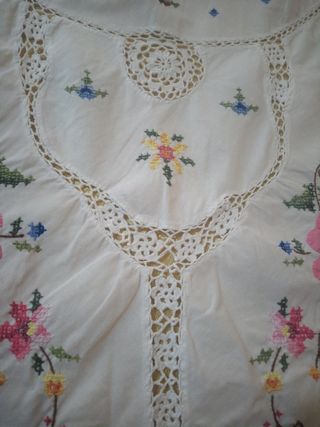 Tovaglia rotonda vintage