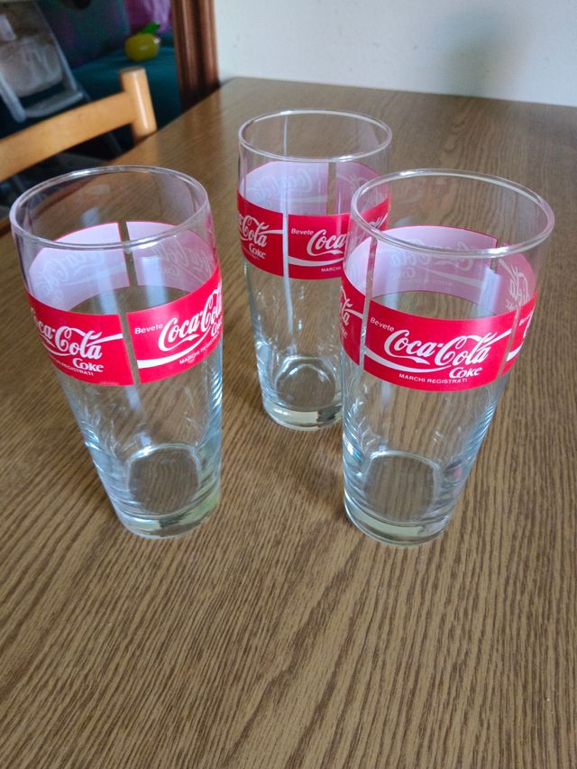 Bicchieri coca-cola