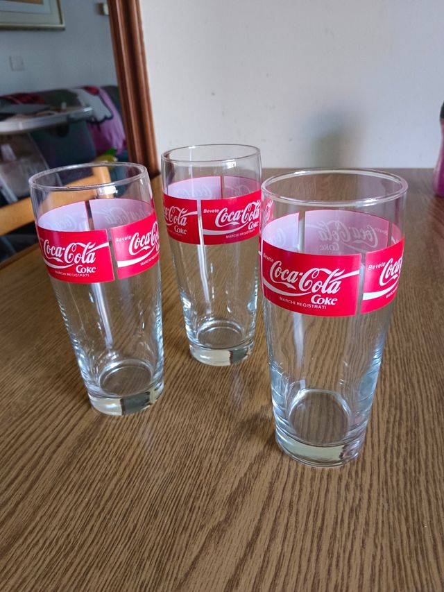 Bicchieri coca-cola