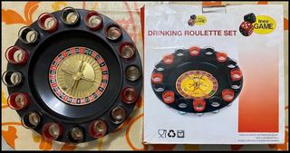 Roulotte set gioco di bicchieri cicchetto