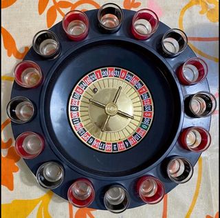 Roulotte set gioco di bicchieri cicchetto