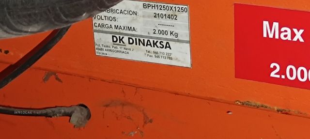 Báscula suelo digital 2000 kg