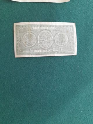 Banconote Una Lira italiana 1944