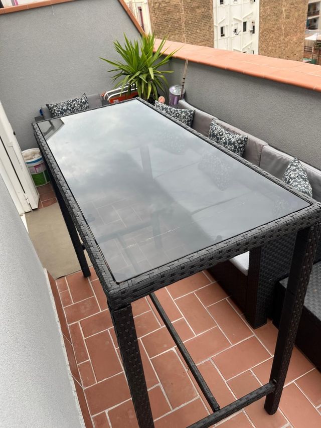 Mesa terraza alta
